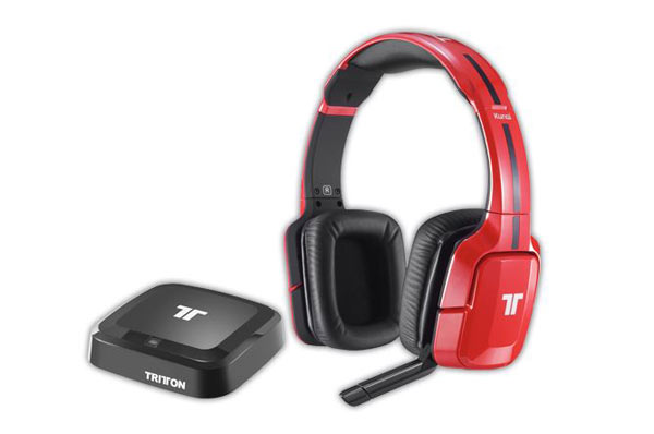 Audifonos Tritton Kunai Wireless Stereo Rojo 