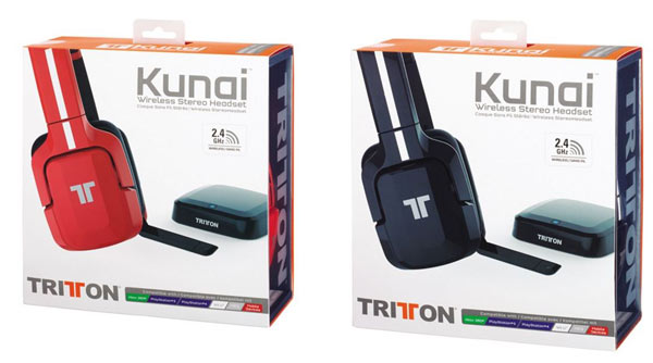 Audifonos Tritton Kunai Wireless Stereo Rojo 