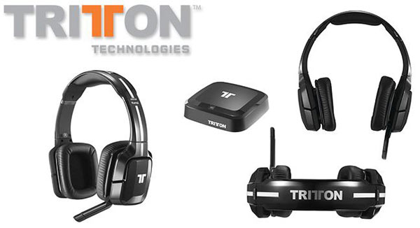 Audifonos Tritton Kunai Wireless Stereo Negro 