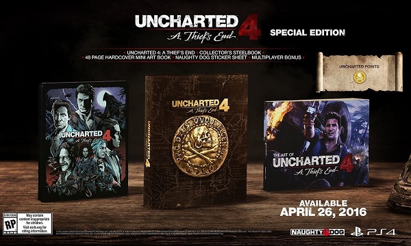 Uncharted 4: A Thiefs End Edicion Especial 