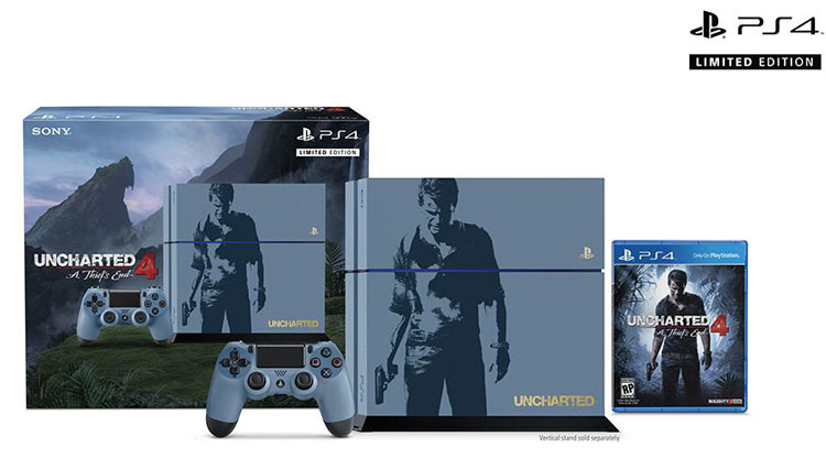 Consola PS4 Edicion Limitada Uncharted 4 500gb 