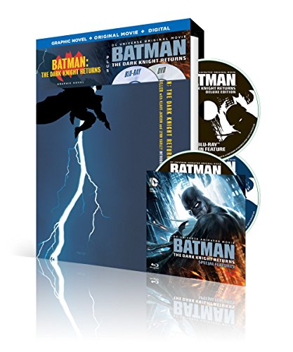 Batman The Dark Knight Returns Deluxe Edition Bluray + Graphic Novel 