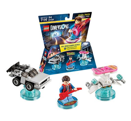 Lego Dimensions Back To The Future Level Pack 