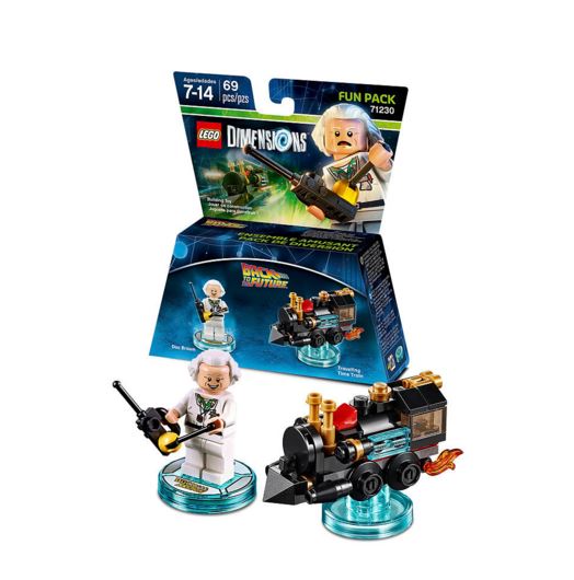 Lego Dimensions Back To The Future Doc Brown Fun Pack 