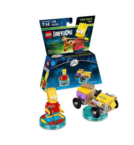 Lego Dimensions Fun Pack- The Simpsons Bart 