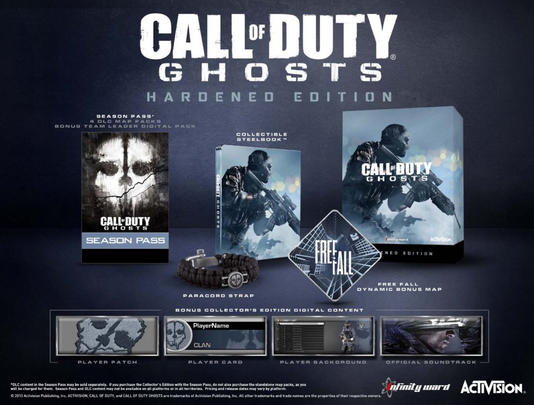 PS4 Call Of Duty: Ghosts Hardened Edition (Lluvia de Ofertas) 