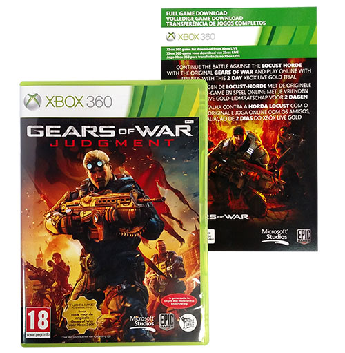 X360 Gears Of War Judgement + Codigo Gears Of War 1 (Lluvia de Ofertas) 