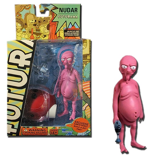 Figura Futurama Nudar Alien Toynami (Lluvia de Ofertas) 