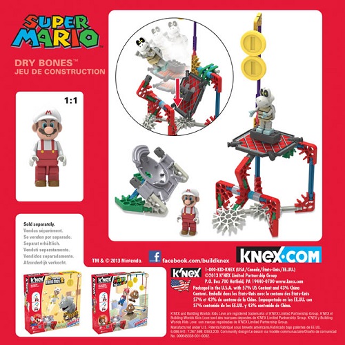 Knex Super Mario Building Set: Dry Bones (Lluvia de Ofertas) 
