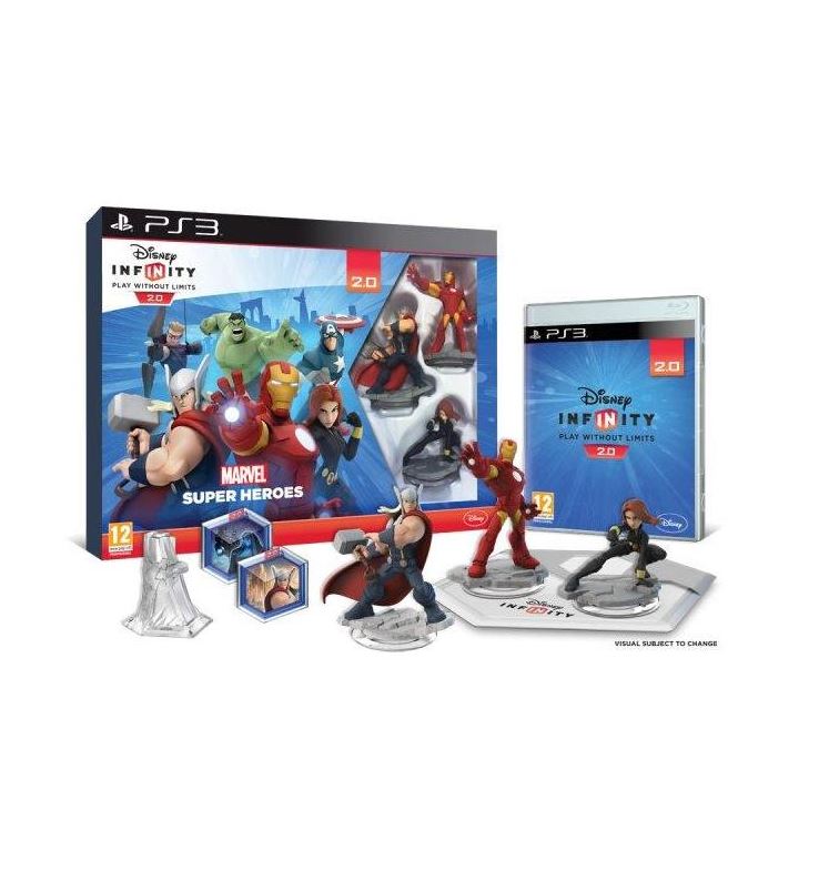 PS3 Marvel Super Heroes Disney Infinity Starter Pack (Mayo I) 