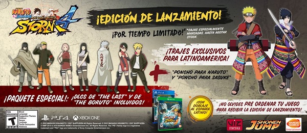 PS4 Naruto Shippuden Ultimate Ninja Storm 4 (Mayo III) 