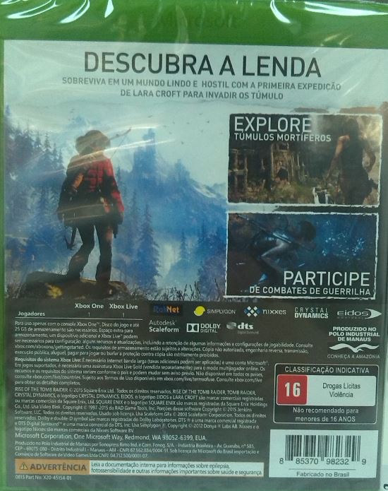 XONE Rise Of The Tomb Raider (Mayo III) 