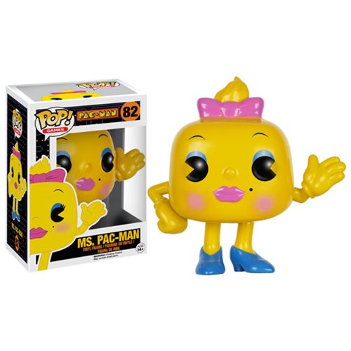 Figura Pac Man Ms Pac Man Funko Pop! 