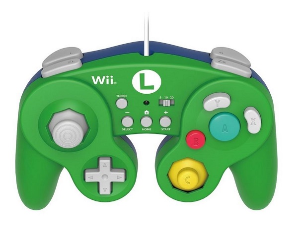 Wiiu Control Battle Pad Verde Luigi [Hori] (Mayo Final) 