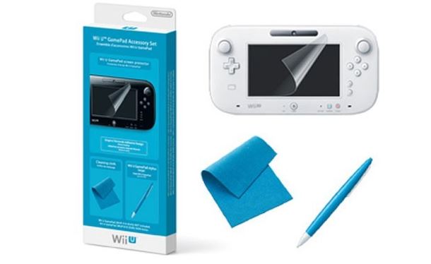 Wiiu Protector Pantalla Gamepad + Stylus (Original) (Mayo Final) 