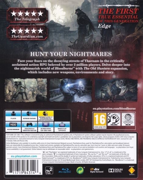 PS4 Bloodborne Game Of The Year Edition (Mayo Final) 