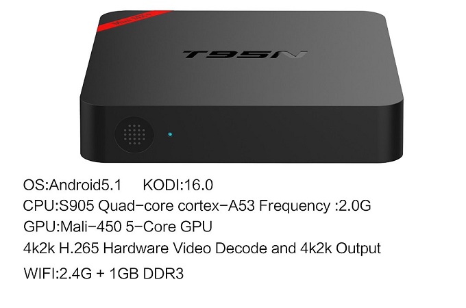 Ott Android TV Box Quad Core Hd-4K-Kodi Media Player 