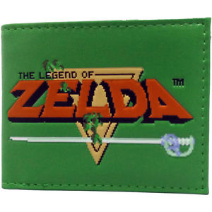 Billetera The Legend Of Zelda (Pixel Logo) 