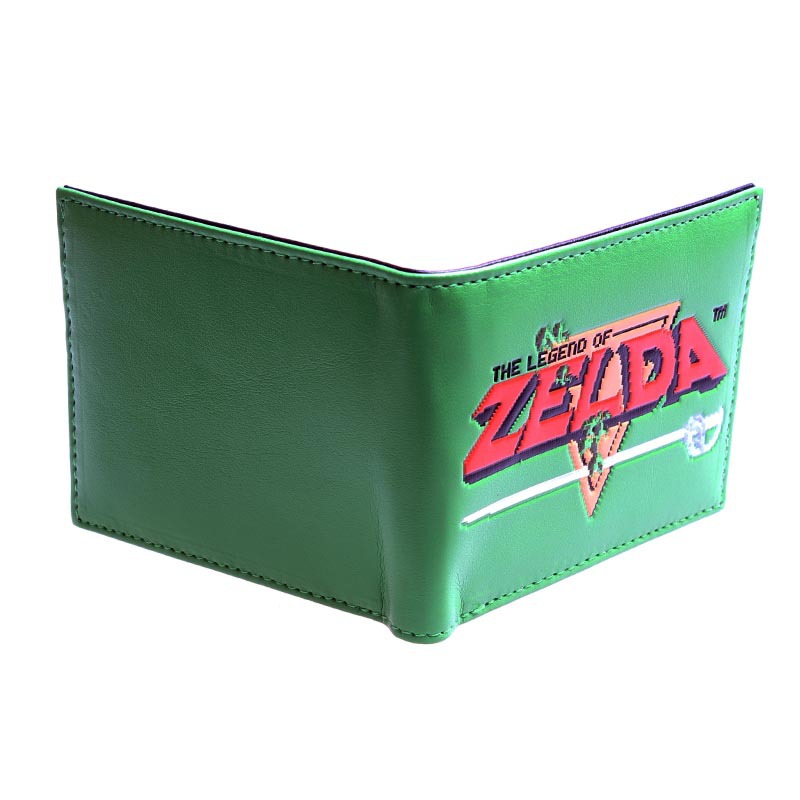Billetera The Legend Of Zelda (Pixel Logo) 
