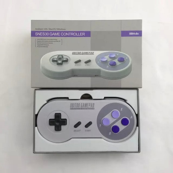 Control Bluetooth Super Nes Compatible Android-Ios-Pc-Mac (8bitdo) 