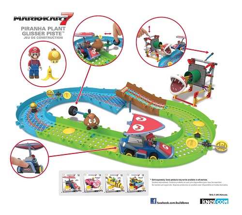 Oferta Knex Mario Kart 7 Piranha Plant Slide Track Set 