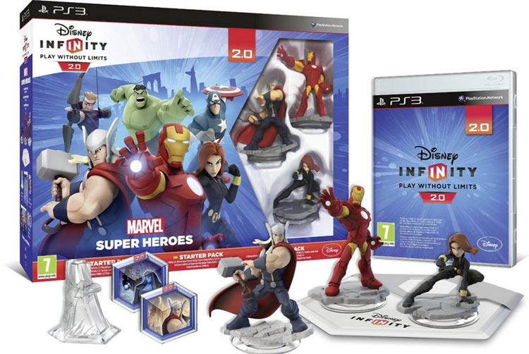 Oferta PS3 Marvel Super Heroes Disney Infinity Starter Pack 