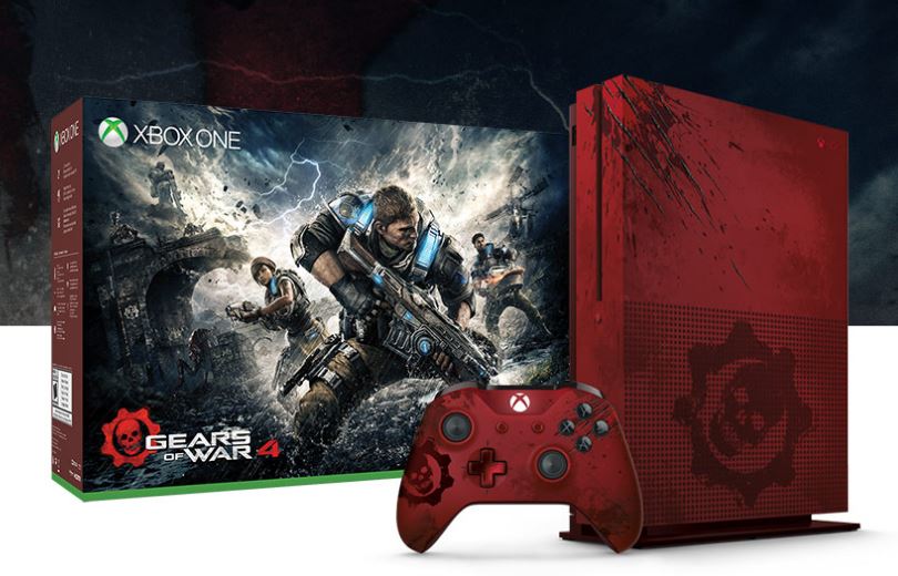 Consola Xbox One S 2 Tb Edicion Gears Of War 4 [Modelo Nuevo] 