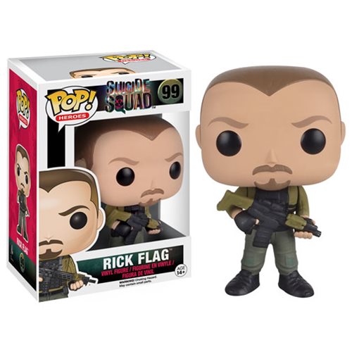 Figura Suicide Squad Rick Flag Funko Pop! 
