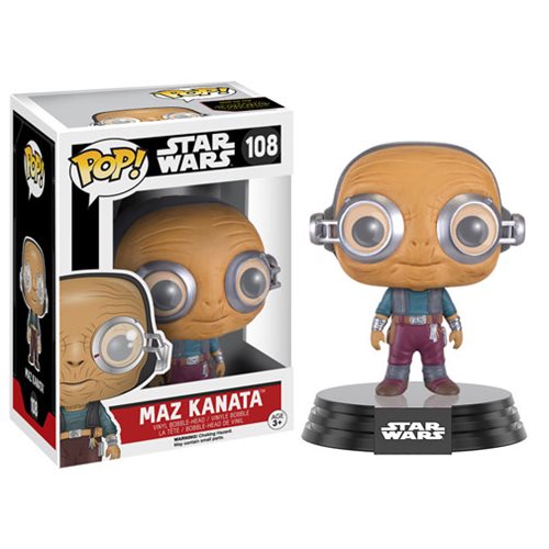 Figura Star Wars Episode VII Maz Kanata Funko Pop! 