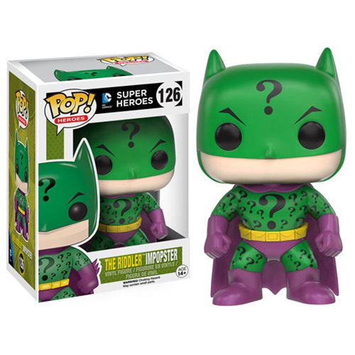 Figura Dc Universe Batman Impopster El Acertijo Funko Pop! 