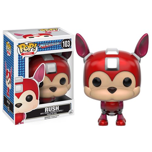 Figura Mega Man Rush Funko Pop! 