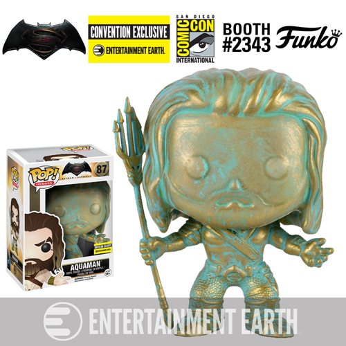Figura Batman V Superman Aquaman Oxidado Funko Pop! (Ed. Especial) 