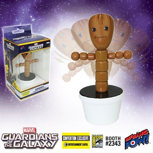 Figura Baby Groot de Madera Push -Guardians Of The Galaxy- 