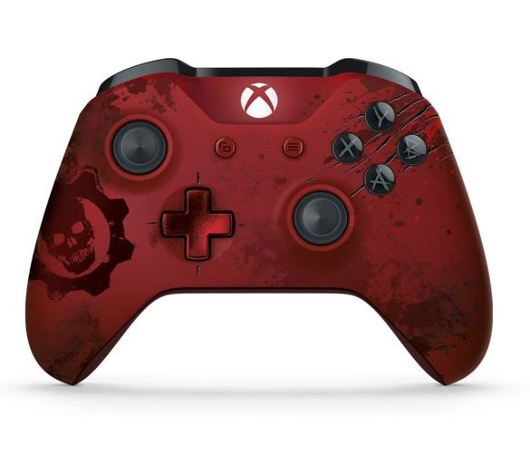 Control Inalambrico Microsoft Modelo S Gears Of War 4 Crimson Omen 