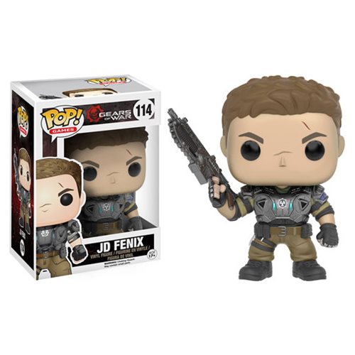 Figura Gears Of War Jd Fenix Armored Funko Pop! 
