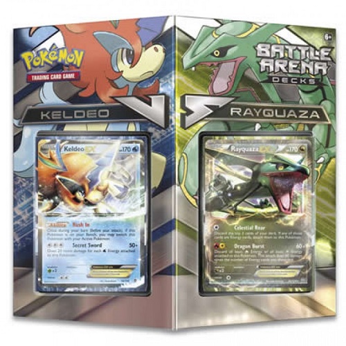 Pokemon XY Battle Arena Deck Keldeo Vs Rayquaza (TCG) 
