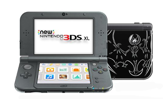 Consola New 3Ds XL Pokemon Solgaleo Lunala Black Edition 