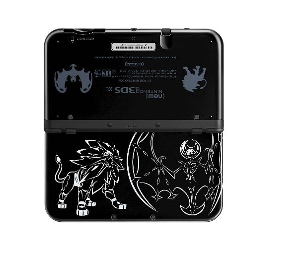 Consola New 3Ds XL Pokemon Solgaleo Lunala Black Edition 
