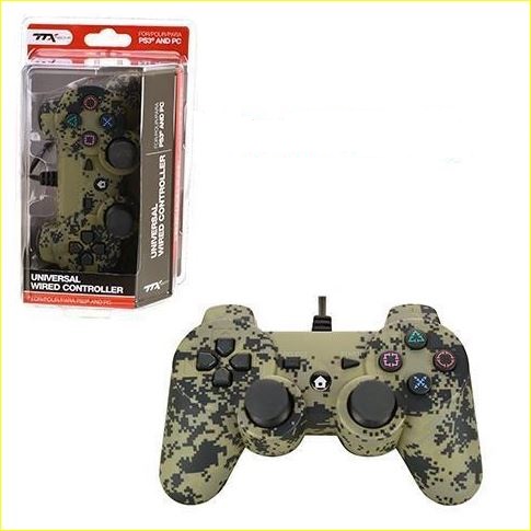 Control Con Cable Camuflado + FIFA World Cup 