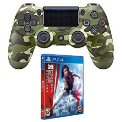 Control Inalambrico Dualshock 4 Camuflado Verde + Juego Regalo 
