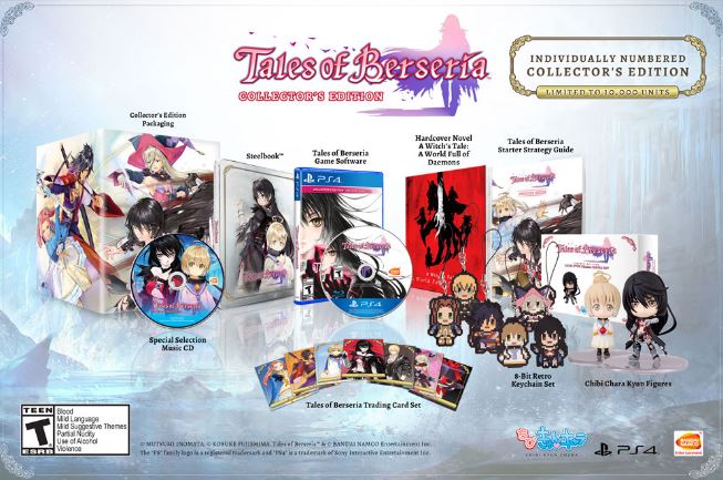 Tales Of Berseria Collectors Edition 