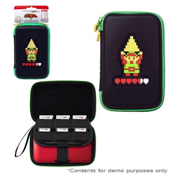 3Ds XL Retro Zelda Bolso Hard Pouch 