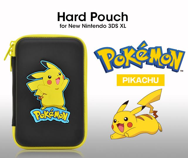 3Ds XL New Pikachu  Bolso Hard Pouch 
