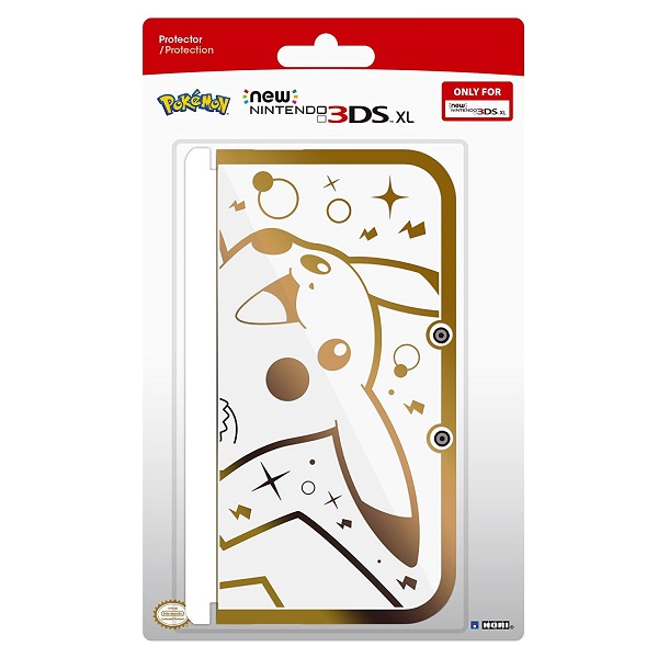 3Ds XL Protector Premium Gold Pikachu 