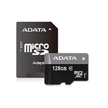Tarjeta Micro Sd-Xc 128 Gb Class 10 Con Adaptador Sd (Adata) 
