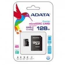 Tarjeta Micro Sd-Xc 128 Gb Class 10 Con Adaptador Sd (Adata) 