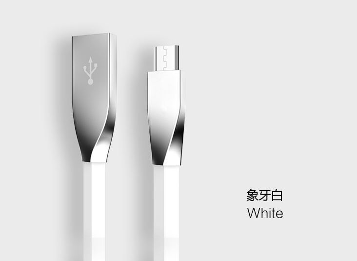 Cable USB Carga (Blanco) 