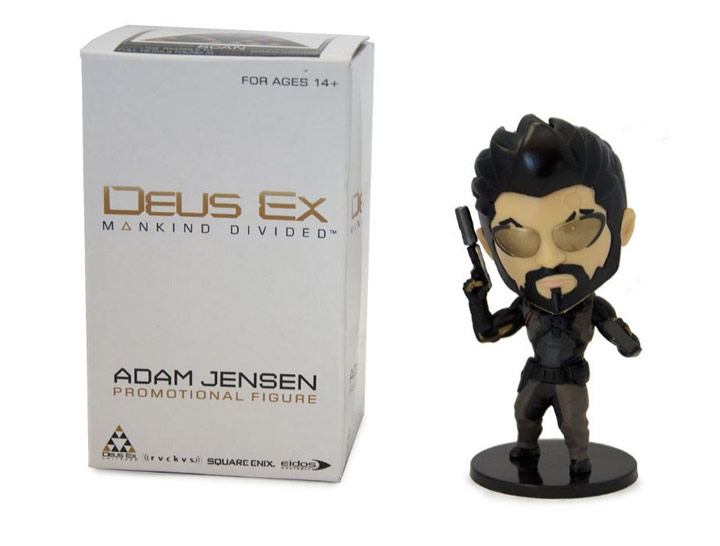 Deus Ex: Mankind Divided + Figura 9 Cm Aprox 