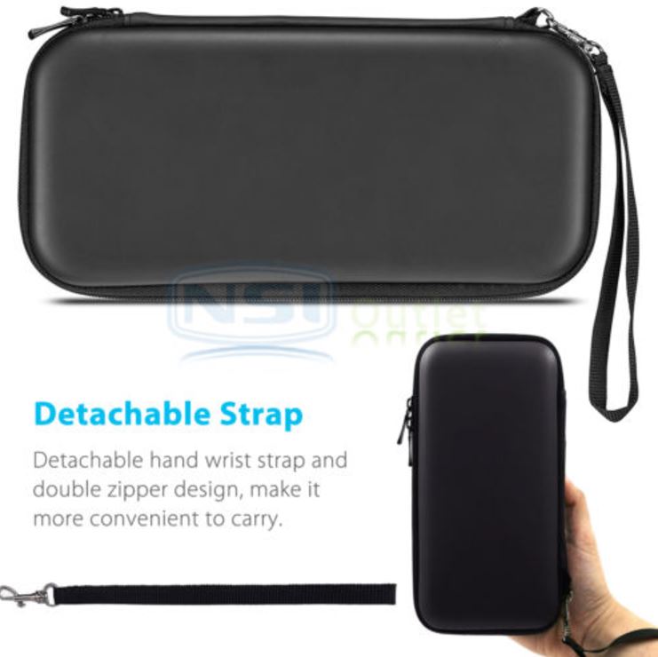 Bolso Pad Nintendo Switch Eva Duro Rojo 