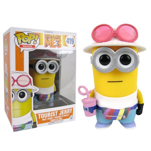 Figura Despicable Me 3 Tourist Jerry Funko Pop! 